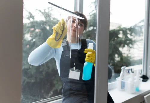 Nettoyage de vitres intérieures et extérieures à Lommoye